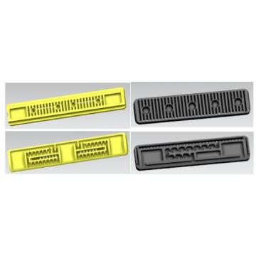 hot sale Inlay type double hole emitter