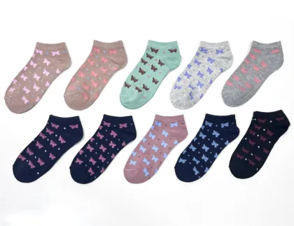 Custom colored polka dots socks