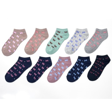 Custom colored polka dots socks