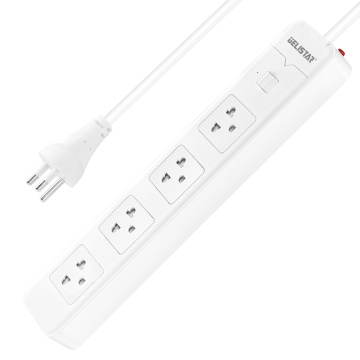 Custom Logo Thailand Socket Power Strip 4 Outlet