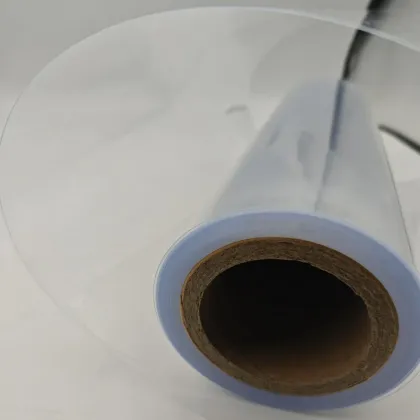 Clear BOPS sheet with silicone oil for dessert packaging