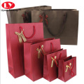 Dark simple style gift bag