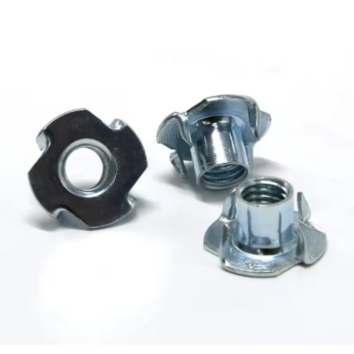 Tees tipo T com porcas de garra de 4 garfos