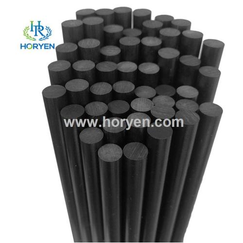 Carbon Fiber Pultruded Rod High strength custom CFRP solid carbon fibre rod Supplier