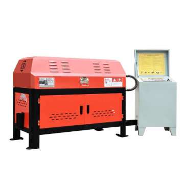 Auto CNC Hydraulic Steel Bar Straightener and Cutter for 14mm Steel Wire