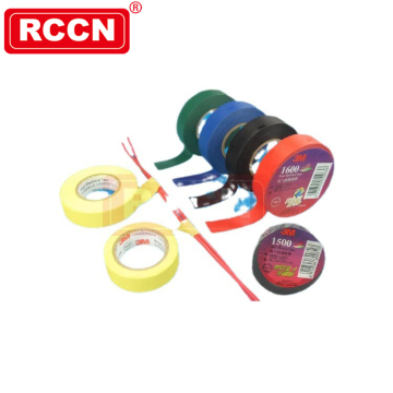 RCCN Black Electric Tape 3M-1600 - Insulated Adhesive Tape for Wiring Harness