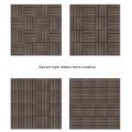 Decoración de pared ecológica de madera natural slat akupanel