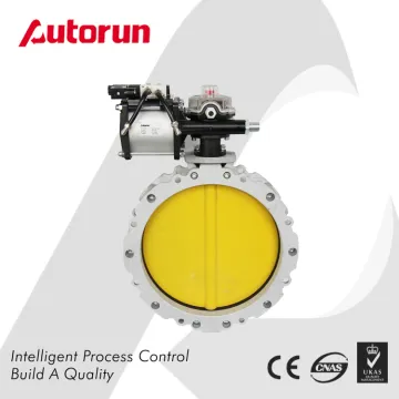Pneumatic Flange Cement Powder Butterfly Valve