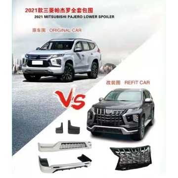 2021 Kit de cuerpo de Mitsubishi Pajero para accesorios 4x4