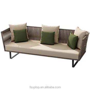 Luxury Garden Sofa Set: High-Quality Custom Project Patio Metal Lounge Outdoor Furniture