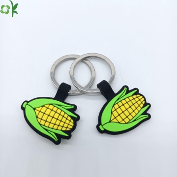 New Fashion Corn Shape Silicone Dog ID Tag