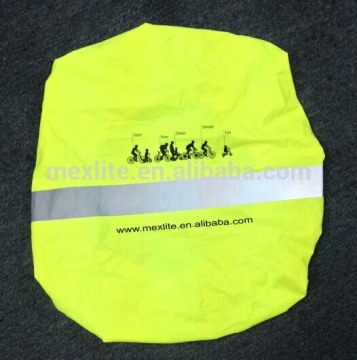 High Visibility Reflective bagpack Cover With Pouch