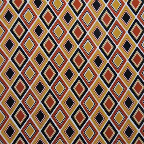 Diamond Lattice With Rayon Plain Fabric