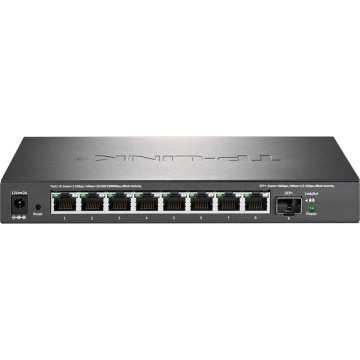 8 Port Gigabit Network Switch with 2.5GBps SFP+ - TL-SE2109 Steel Shell Ethernet Switch