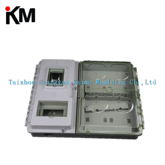 Injection plastic meter box mould