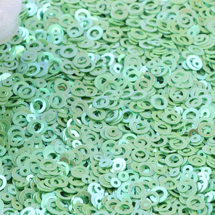 Glitter Circle Sequins and Open Circle: Stylish Design Elements in Fashion and Crafting