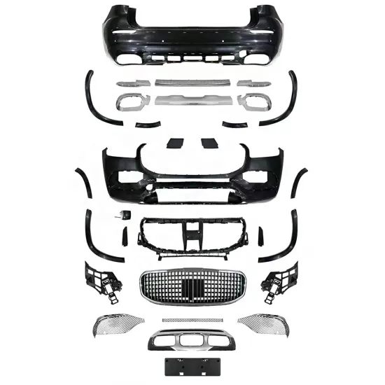 Mercedes-Benz GLS X167 2020-2023 Maybach Style Body Kit with Front and Rear Bumpers