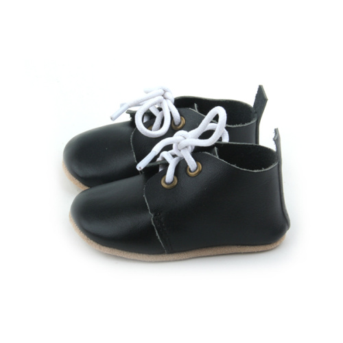 Quanlity Weiche Leder-Baby-Oxford-Schuhe Wholes