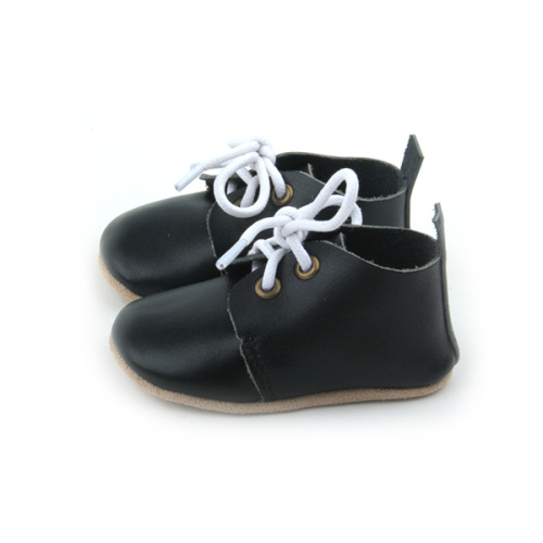 Quanlity Chaussures Oxford pour bébé en cuir souple en gros