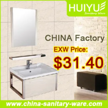 Stainless steel bathroom cabinet