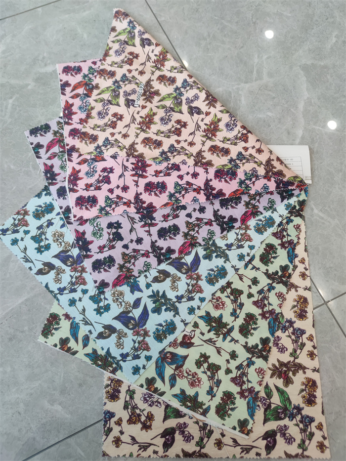 デジタル印刷シェニールファブリック Digital Printing Chenille Fabric