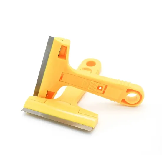 100mm Cleaning Shovel Cutter: Portable Knife for Efficient Glass, Floor Tiles Scraper & Seam Removal - Ideal Household & Kitchen Hand Tool