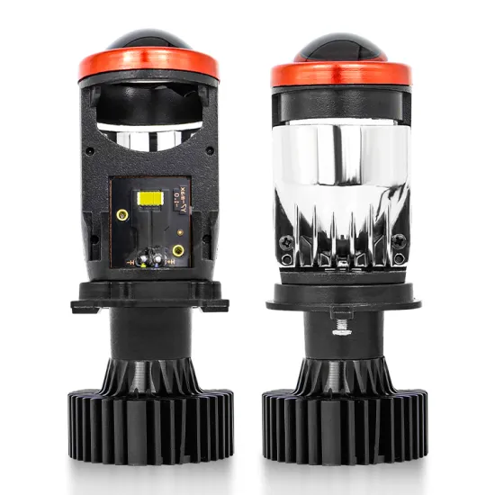 H4 Mini LED Projector Headlight 6000K Canbus 170W High Low Beam for Motorcycle and Car