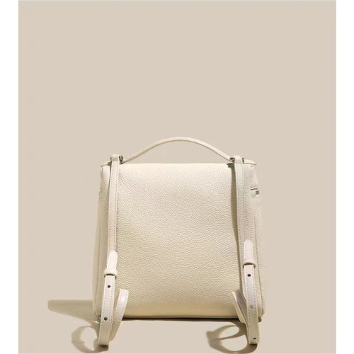 Mesdames Leather Minimalist Casual All-Match Backpack