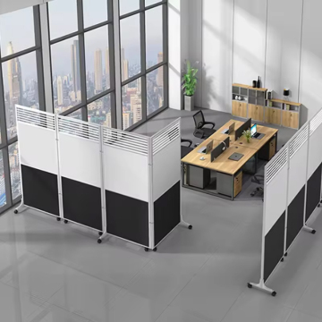 Portable Folding Aluminum Office Partition Wall