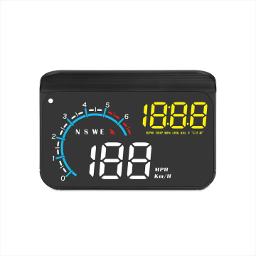 Auto Car HUD: M12 Windshield OBD2 Gauge with GPS Head-Up Display