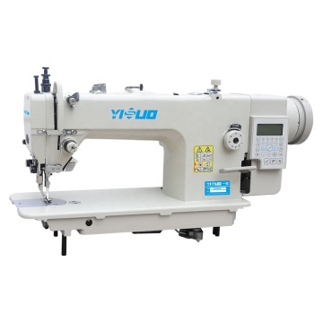 YS-0303-D3 High-Speed Direct Drive Button Feed Lock Stitch Sewing Machine with Auto Trimmer