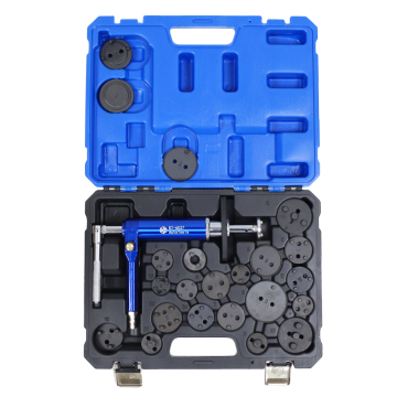 Pneumatic Brake Caliper Compression Tool Kit - 23PCS Air Powered Brake Caliper Piston Rewind Kit