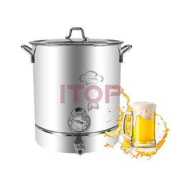 ITOP Home Wine and Beer Brewing Equipment, 60L/15GAL Brewing Barrel & 30L Wine Container