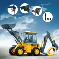 official XCMG 1cbm 73kw WZ30-25 backhoe and loader