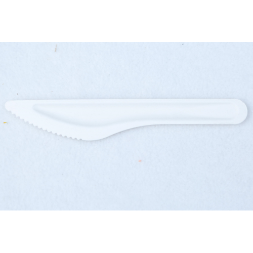 Horquilla y cuchara de cuchillo de pulpa de papel biodegradable desechable