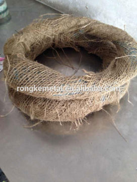 smail coil black iron wire (inner in plastic film outer in gunny bag)