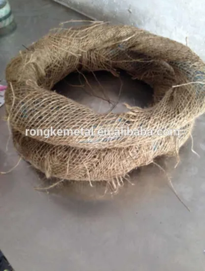 smail coil black iron wire (inner in plastic film outer in gunny bag)