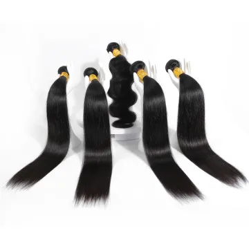 Wholesale Brazilian Mink Virgin Cuticle Aligned Human Hair Bundles,Unprocessed Raw Hair Bundles Vendors