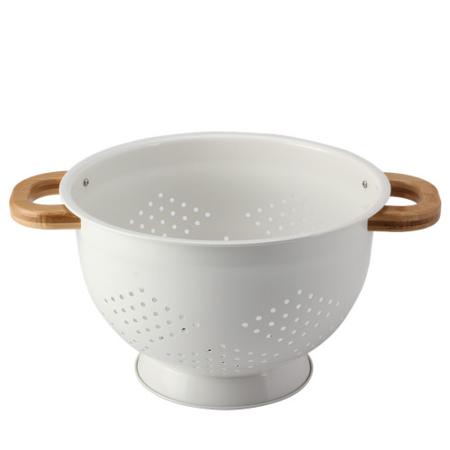 White Color Powder Coating Colander