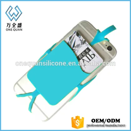 2016 Wholesale Silicone Card Holder With Mobile Lanyard/mobile Lanyard/silicone Phone Lanyard