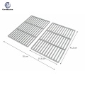 Rejillas de parrilla de barbacoa de hierro fundido de resistencia a altas temperaturas