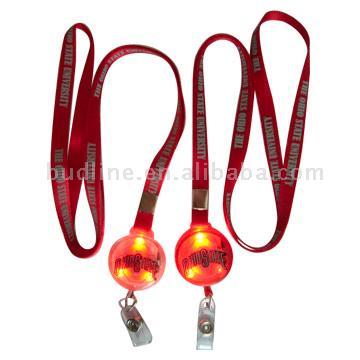 Flash Badge Holders with Lanyard