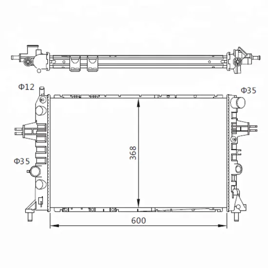 OEM Auto Radiator for VOLVO V70 - 1300208 9192578