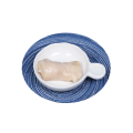 Linguei de gato de peito de frango com vendas quente no vapor