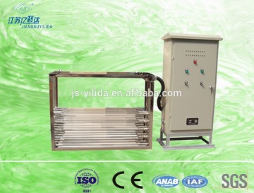 Channel type ultroviolet sterilizer for industrial water treatment