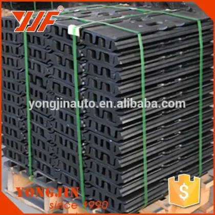 Construction machinery undercarriage track shoes/track pad