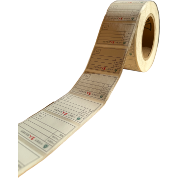 वाटरप्रूफ स्वयं चिपकने वाला लेबल