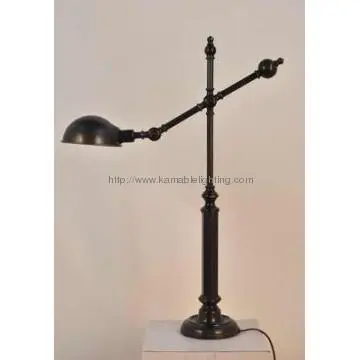 Antique black Iron desk lighting