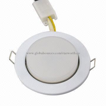GX53 LED Downlight, 8W, 80Ra CRI, 2,700, 4,500, 5,700K CCT, 80lm/W, CE, RoHS, CB Marks