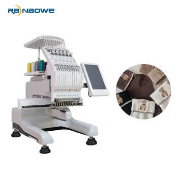 Electronic Domestic Embroidery Sewing Machine for Crafting Socks, Hats, and T-shirts